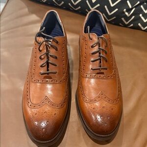 Cole Haan Grand Wing Tip Oxford C29999 - British Tan